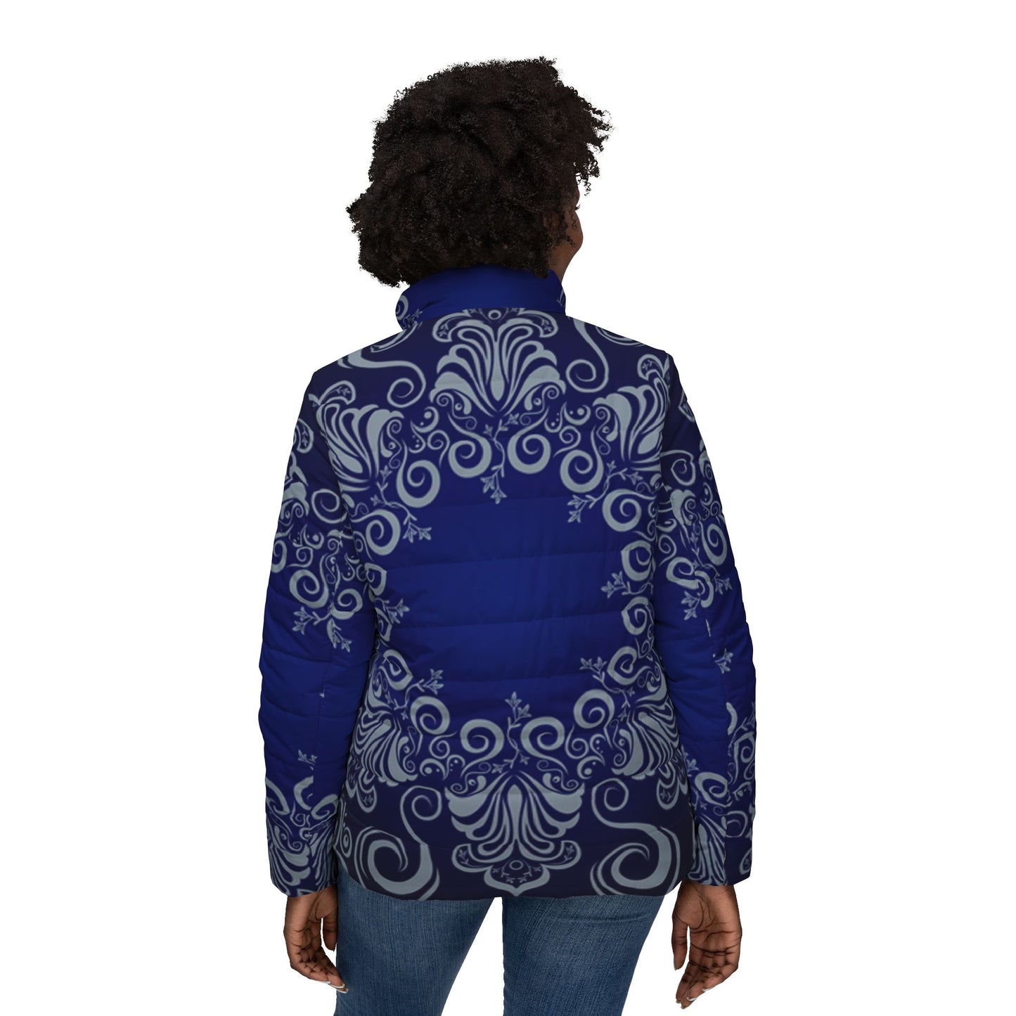 Women’s Puffer Jacket (AOP)
