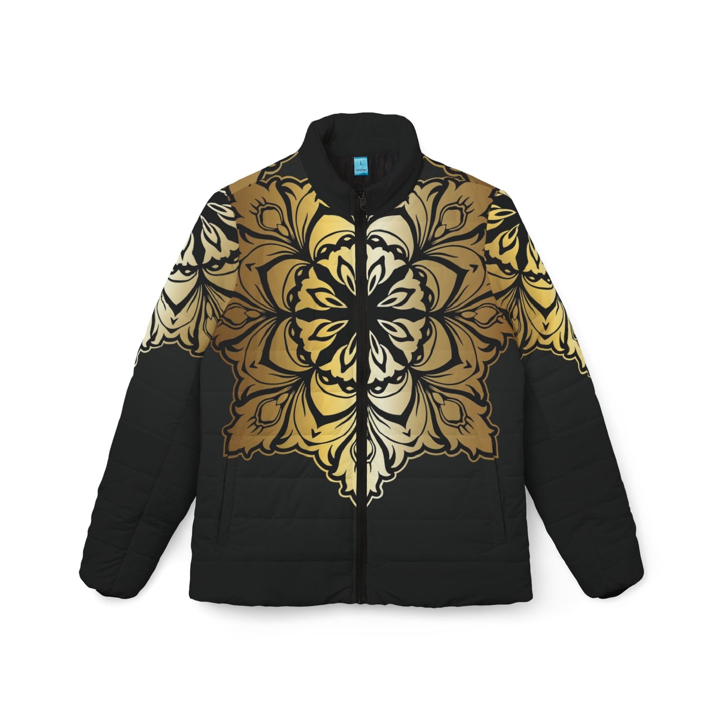 Om Athletic Puffer Jacket