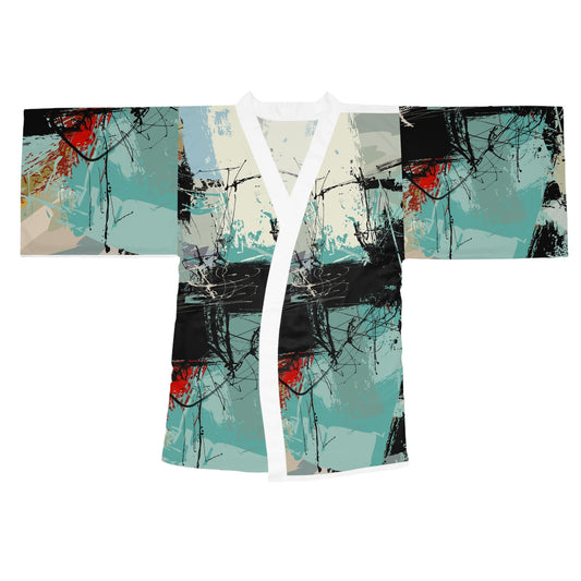 Long Sleeve Kimono Robe (AOP)