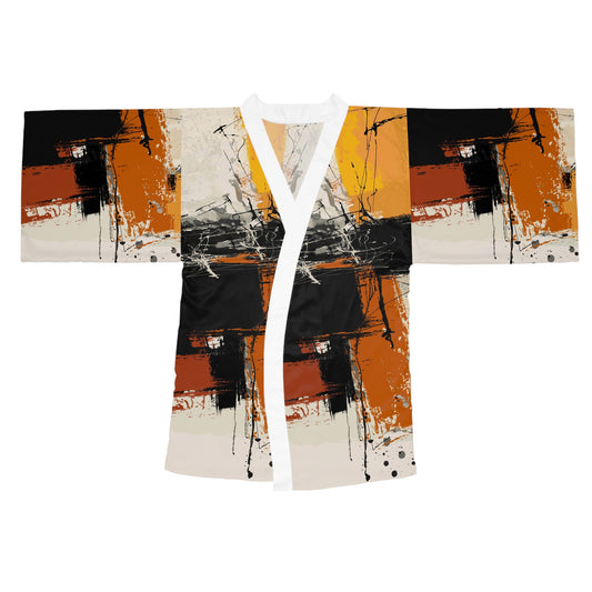 Long Sleeve Kimono Robe (AOP)