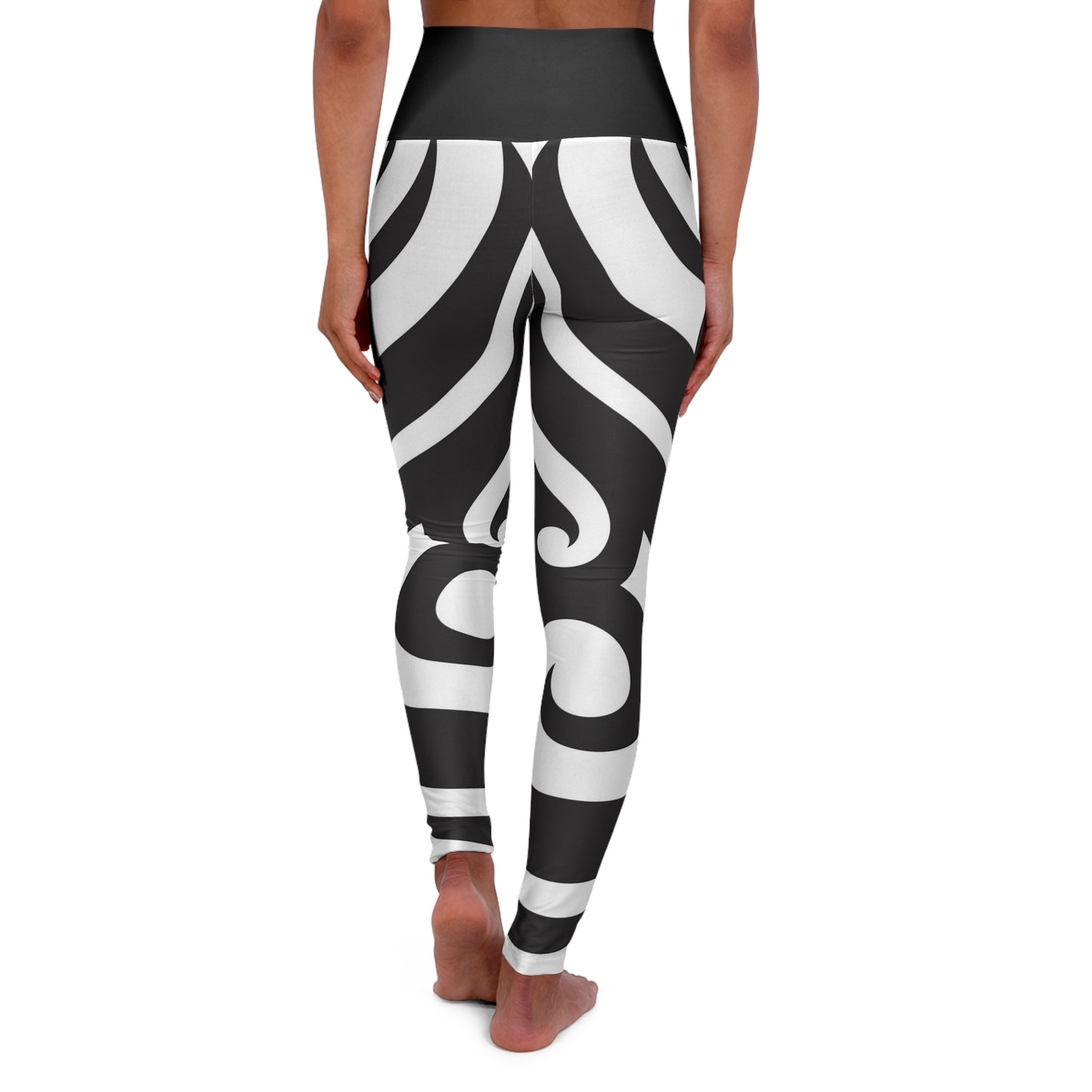 Maori High Waisted Yoga Leggings (AOP)