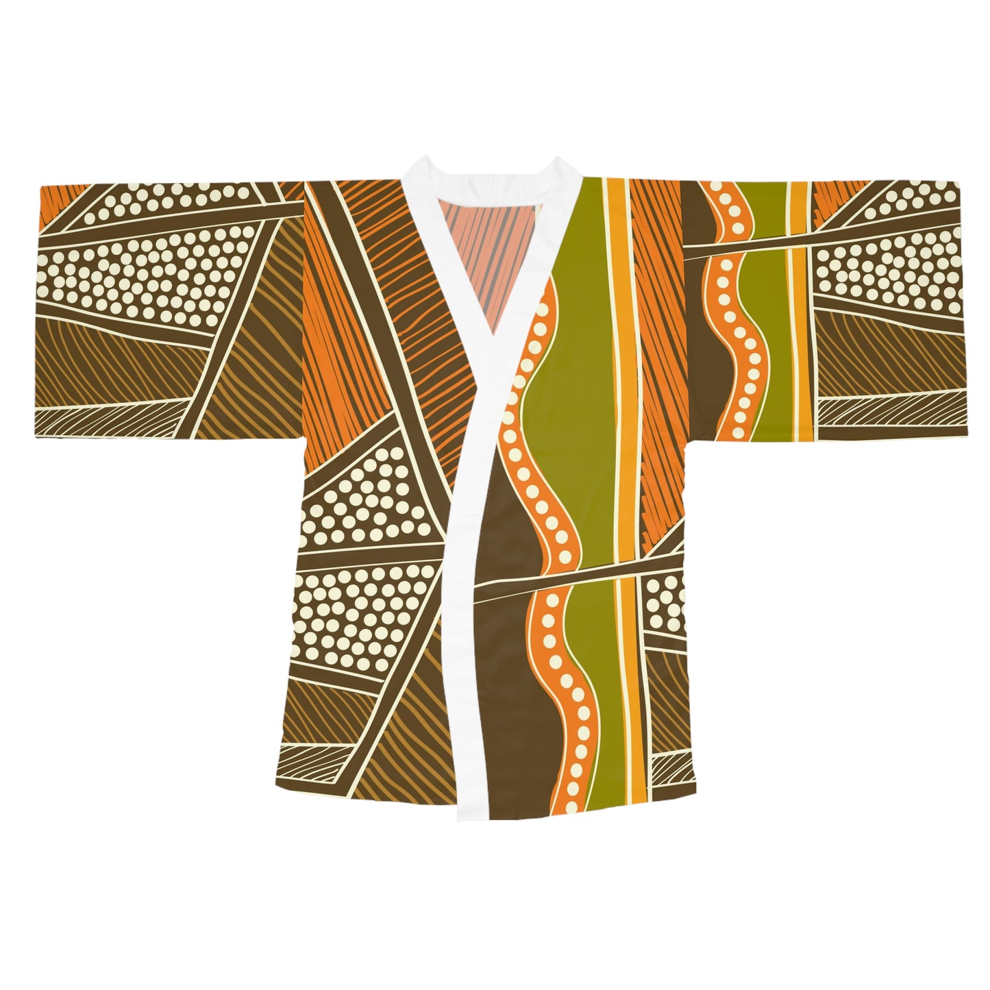 Long Sleeve Kimono Robe (AOP)