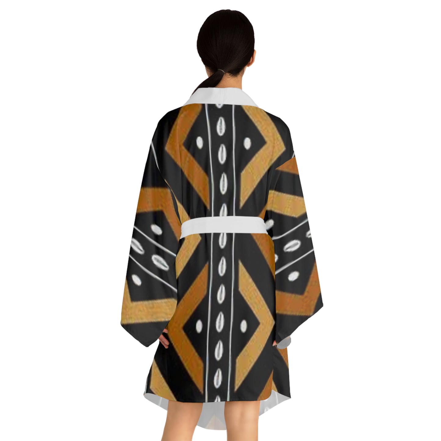 Long Sleeve Kimono Robe (AOP)